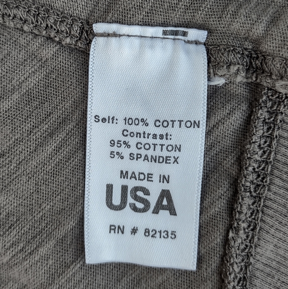 Fresh Produce Knit Asymmetrical Midi Dress Gray X-Large - Picture 4 of 12